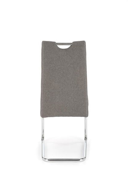 Jídelní židle Karru (siva + stříbrná)