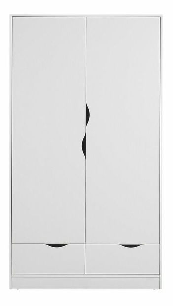 Šatní skříň Betsay (bílá)
