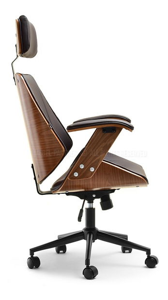 Křeslo Franc (ořech + černá)