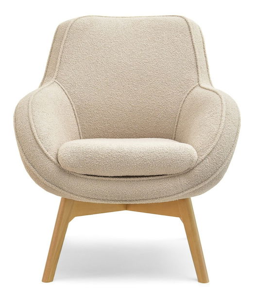 Designové křeslo Merch (béžová)