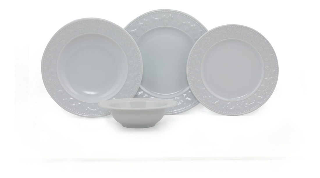 Jídelní souprava (24 ks.) Seversen (bílá)