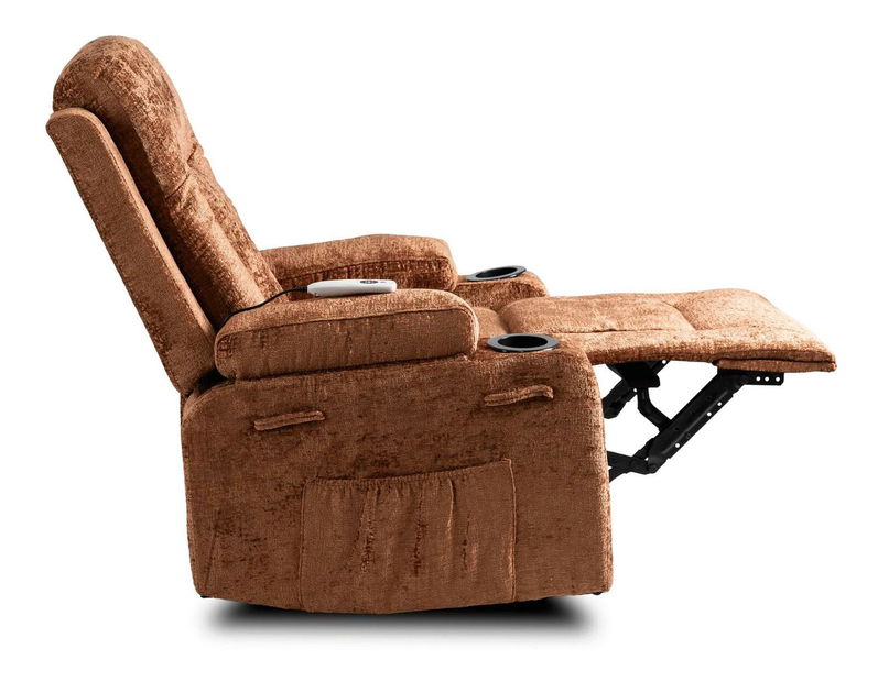 Masážní křeslo Banesto (hnědá)