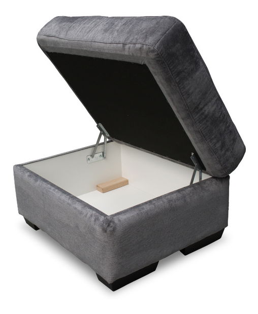 Taburetka BRW Living (světle šedá)