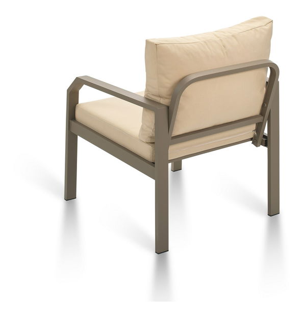 Souprava zahradního salonku Aranija (cappucino + krémová)