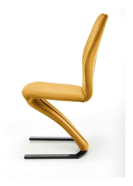 Jídelní židle Klamgan (hořčičná)