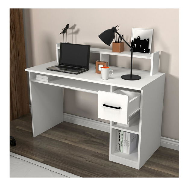 PC stolek Kabamo (bílá)