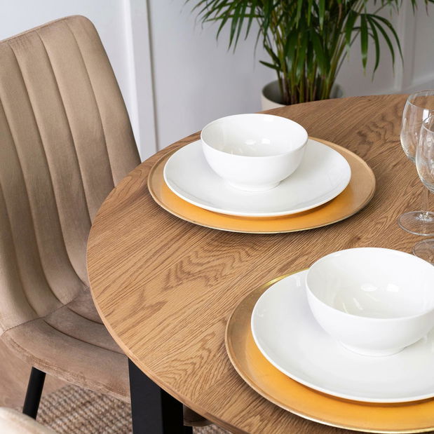 Jídelní stůl Tienden (dub craft zlatý) (pro 4 osoby)