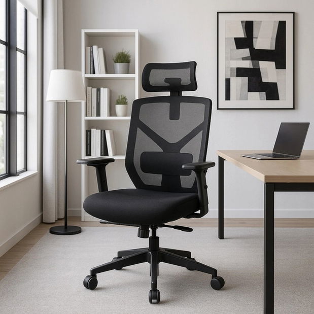  Kancelářská židle Benno (černá)