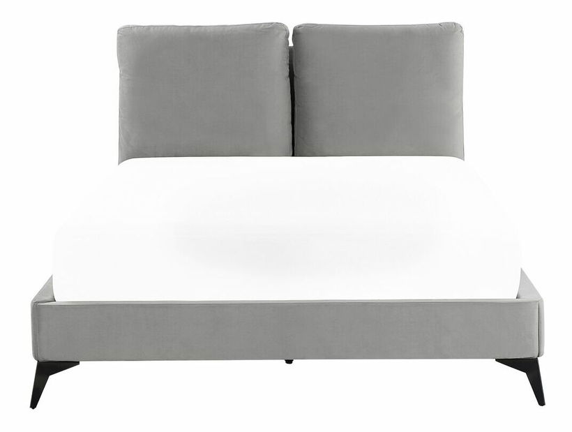 Manželská postel 140 cm Mellody (šedá)