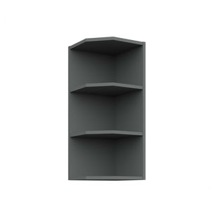 Horní kuchyňský regál Carminia 30 G-72 ZAK (antracit)