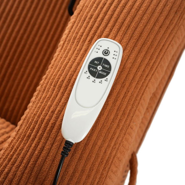 Masážní křeslo Banesto (oranžová)