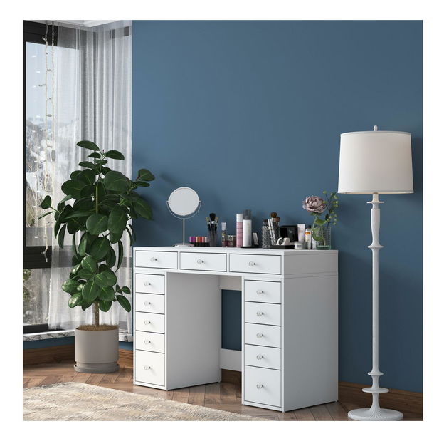 Toaletní stolek Blake 106 (bílá) *bazar