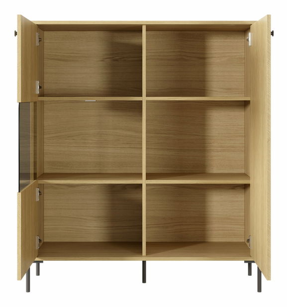 Vitrína Scandia (dub scandi + jedlička scandi)