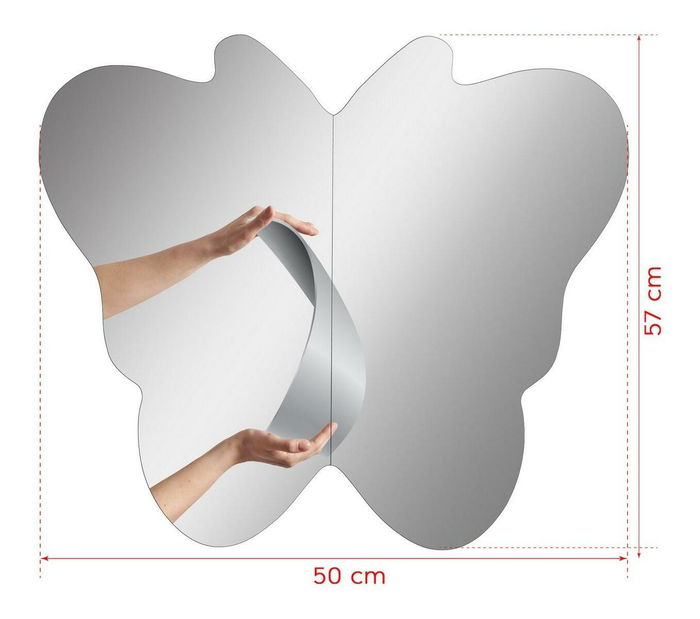 Zrcadlo Loviso (stříbrná)