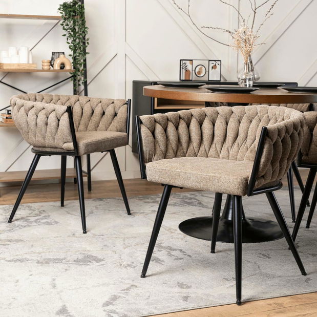 Jídelní židle Encuesta (béžová)