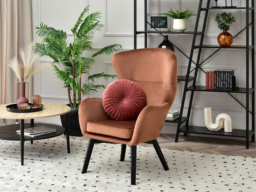 Křeslo Léto (měděná + černá)