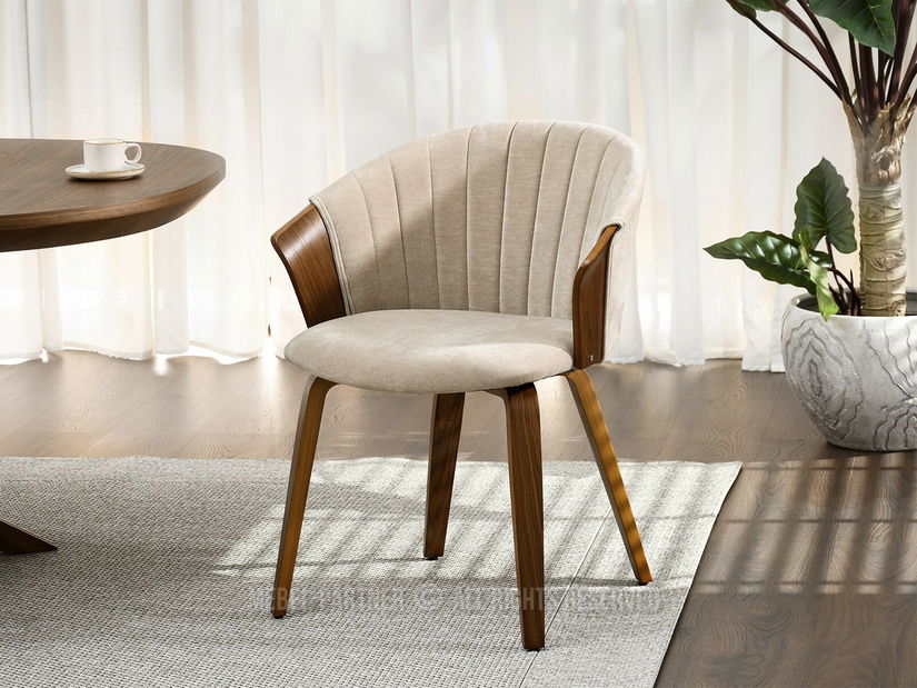 Jídelní židle Giratorio (béžová)