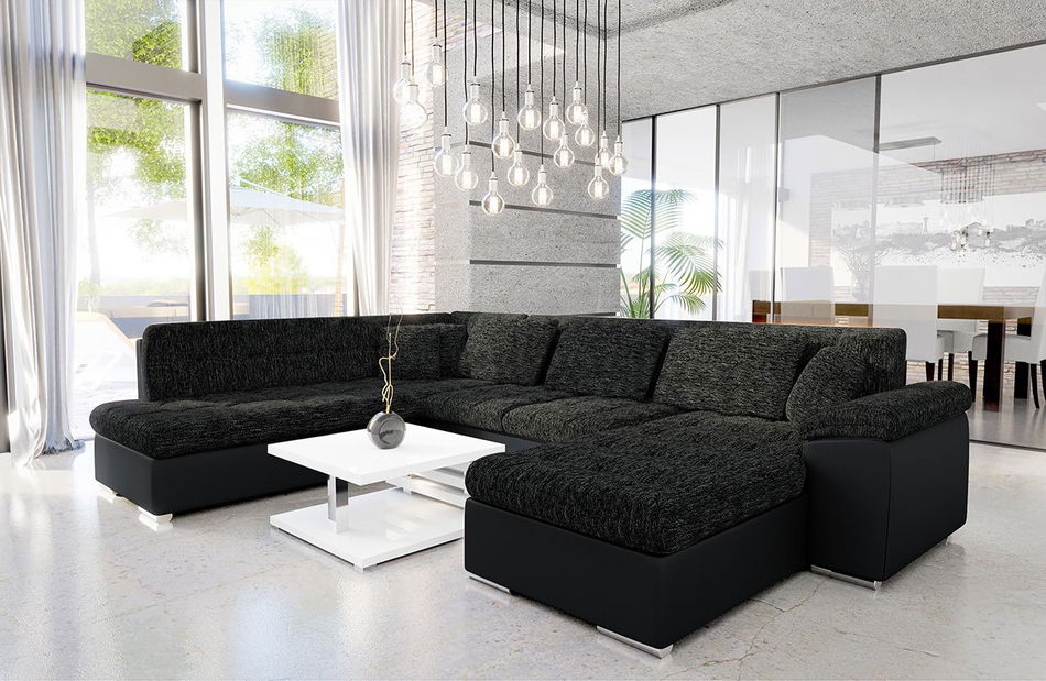 Rohová sedací souprava Talia (rezavá)