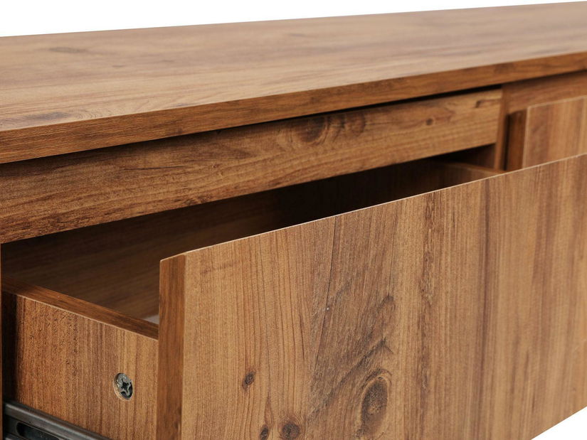 TV stolek/skříňka Lapin 140 (ořech + černá)