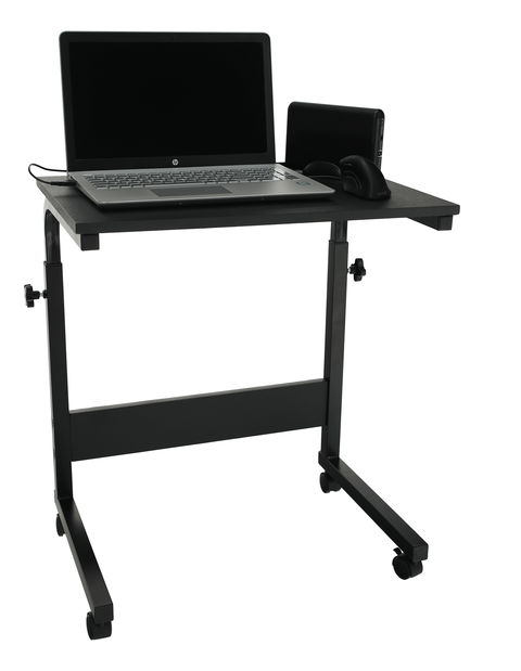 PC stůl s kolečky Jadar (černá)