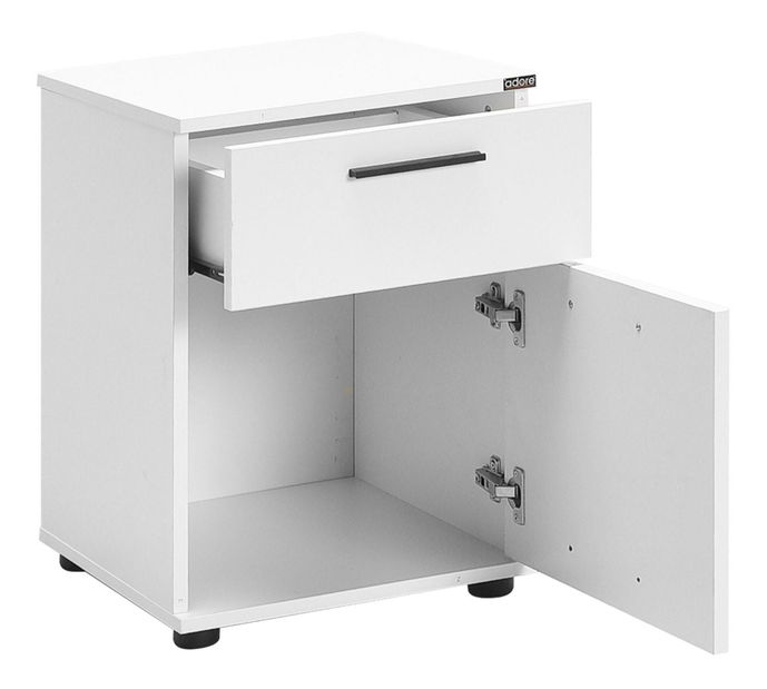 Noční stolek Dolodo 1 (bílá)