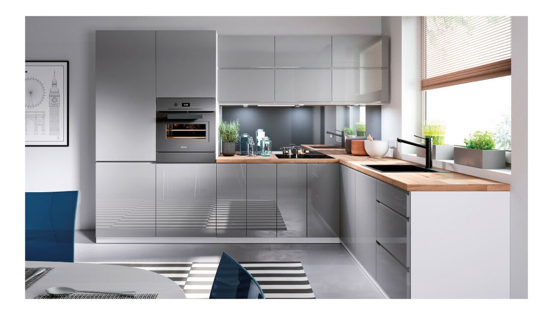 Spodní skříňka D40S4 Aurellia (bílá + šedá) 1