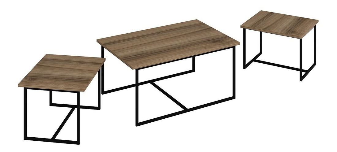 Set konferenčních stolků Lavenda (Ořech)