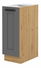 Dolní kuchyňská skříňka Lucid 30 D CARGO BB (dub artisan + dustgrey)
