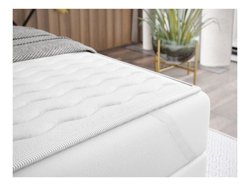 Manželská postel 180 cm Ombre (šedá)