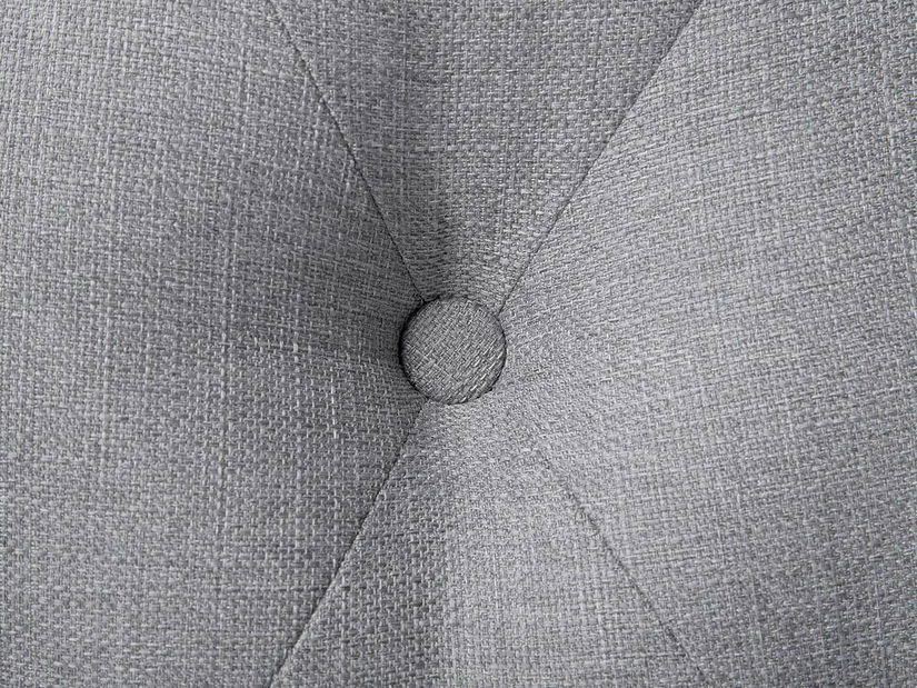 Manželská postel 140 cm BORD (s roštem) (šedá)