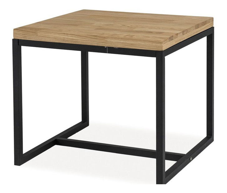 Konferenční stolek Lindsey (dub + černá)