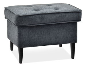 Taburetka Muriera (grafitová + černá)