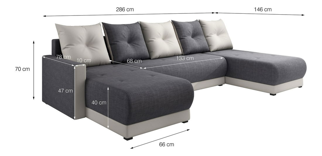 Rohová sedací souprava Iosephus