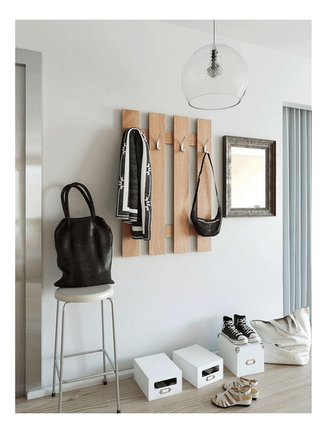 Věšákový panel Katyro buk