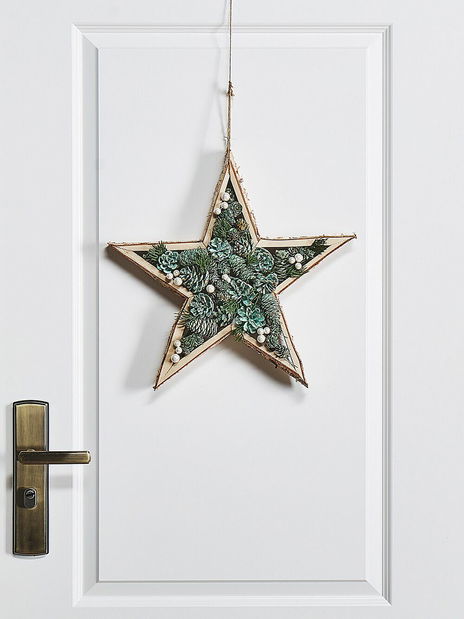 Nástěnná dekorace HASNA (zelená)