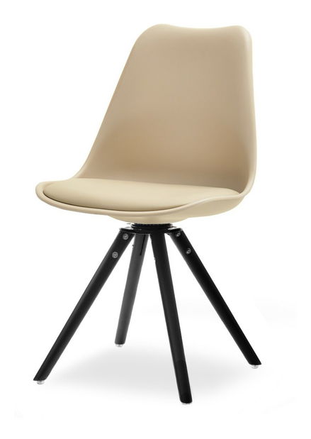 Židle Large Otoc (béžová + buk)