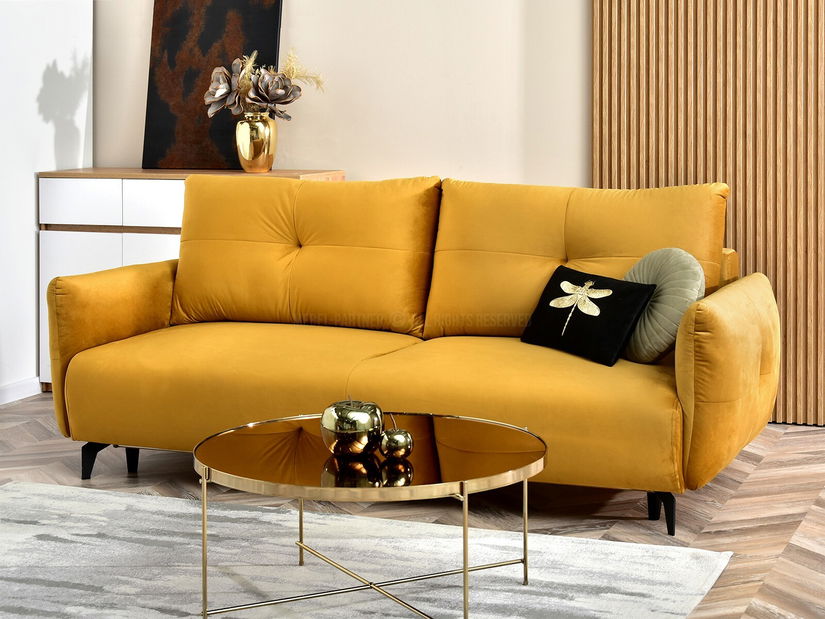 Pohovka dvousedačka Lasciare (černá)