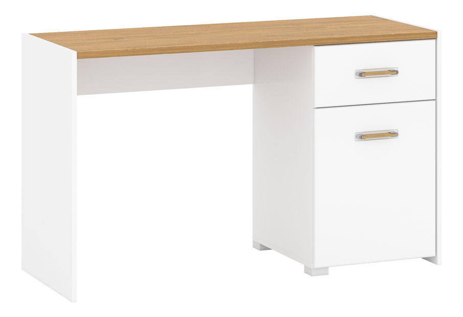 PC stolek Andre (bílá matná)