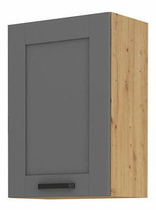 Horní kuchyňská skříňka Lucid 50 G 72 1F (dub artisan + dustgrey)