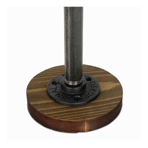 Držak na papírové utěrky Lesedu (ořech + stříbrná)