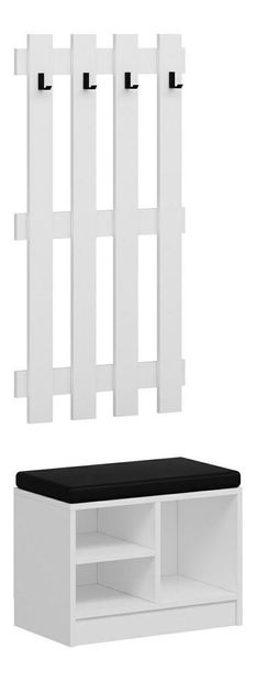  Předsíňová sestava Nemake 12 (bílá)