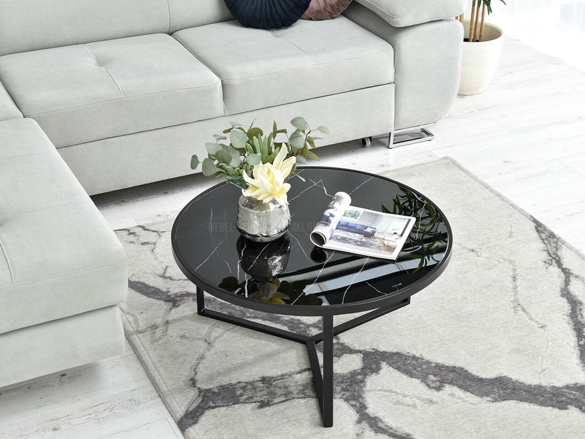 Konferenční stolek Natol (černá)