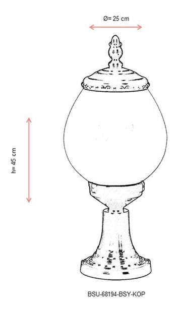 Venkovní nástěnné svítidlo Bliss (černá + bílá)