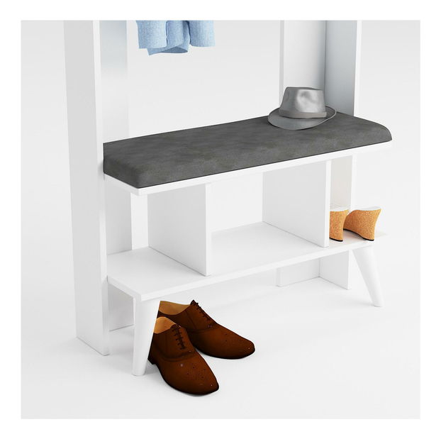 Věšák Mavade 3 (bílá)