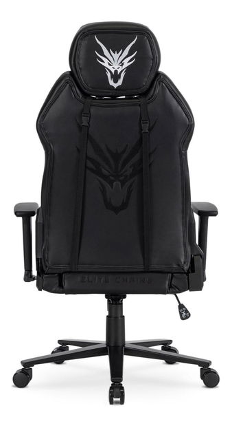 Herní křeslo Nutrida (černá + bílá)