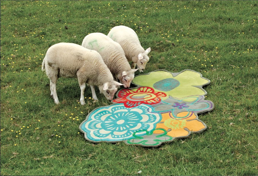 Ručně všívaný koberec Brink and Campman Kids fleur 41207