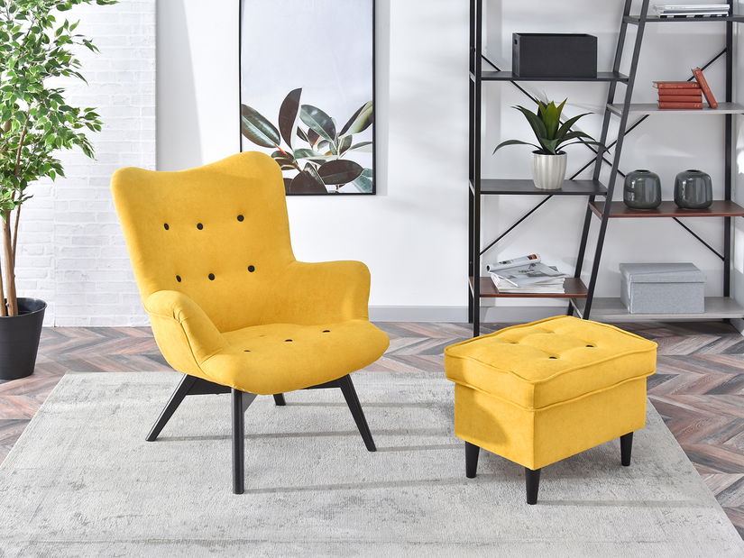 Relaxační křeslo Florentino (černá)