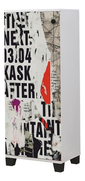 Skříňka na boty Feliz 766 (bílá)