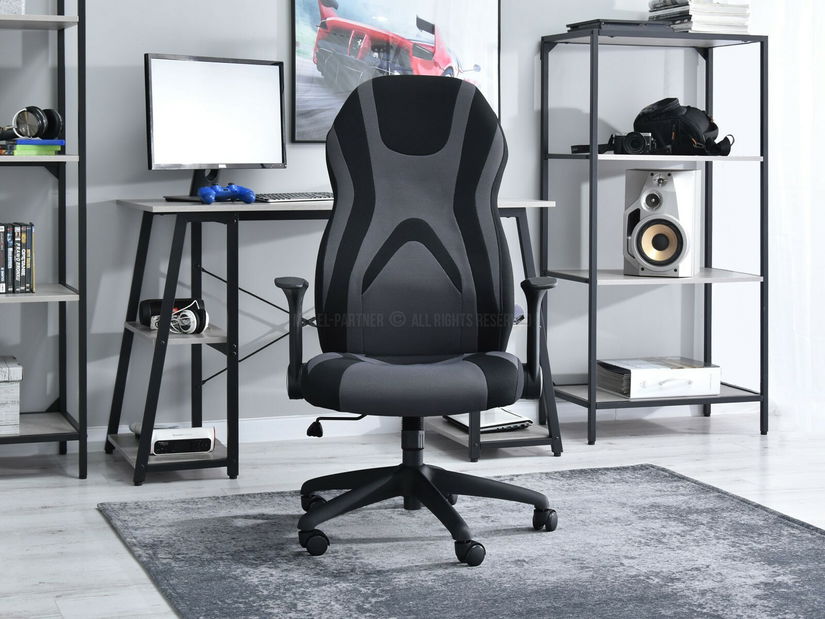 Křeslo Solet (grafit + černá)