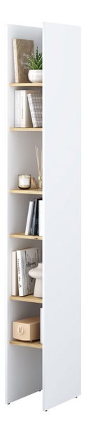 Regál Biografie BC-30 (bílá + dub artisan)